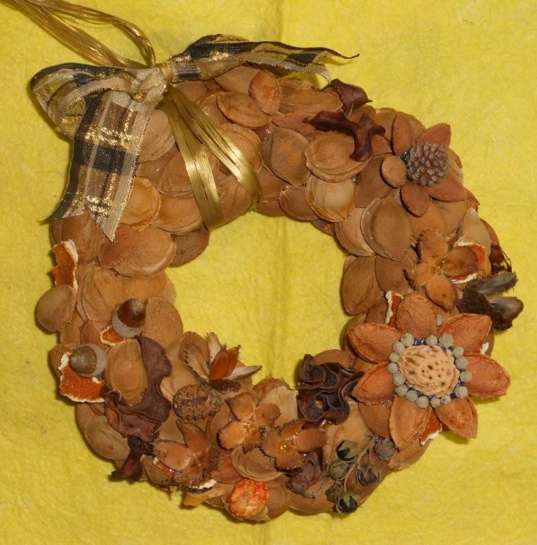Marrywindix 4 Ghirlande Di Vite Naturali 25 Cm - Base Per Decorazioni Fai-da-Te, Rustiche Per Matrimoni E Natale