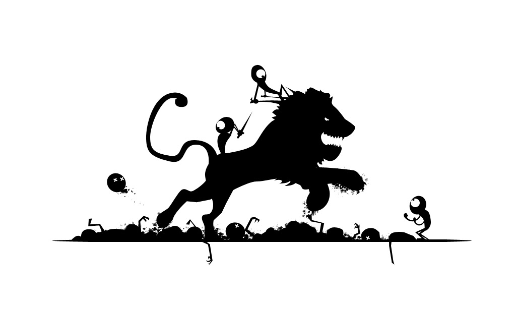 Cambodian midget fighting lion Domination young mistress