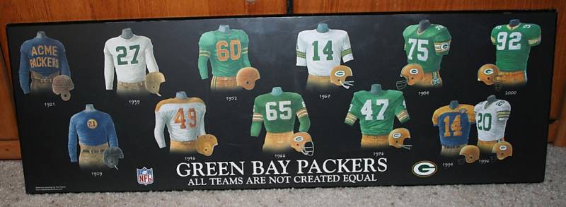 packers jersey history