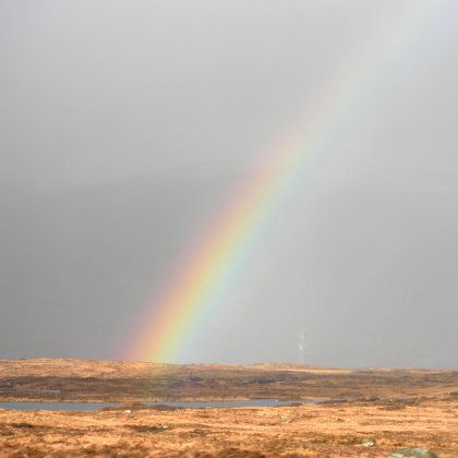 Rainbow in Scotland