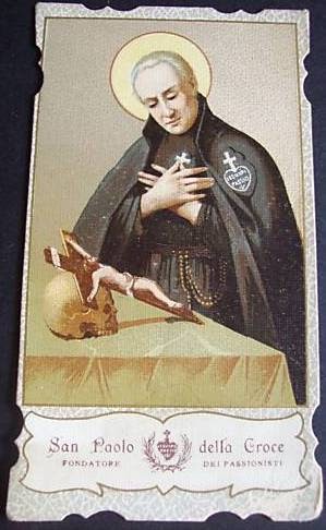 St Paul of the Cross: St Paul of the Cross devotion to Eucharist