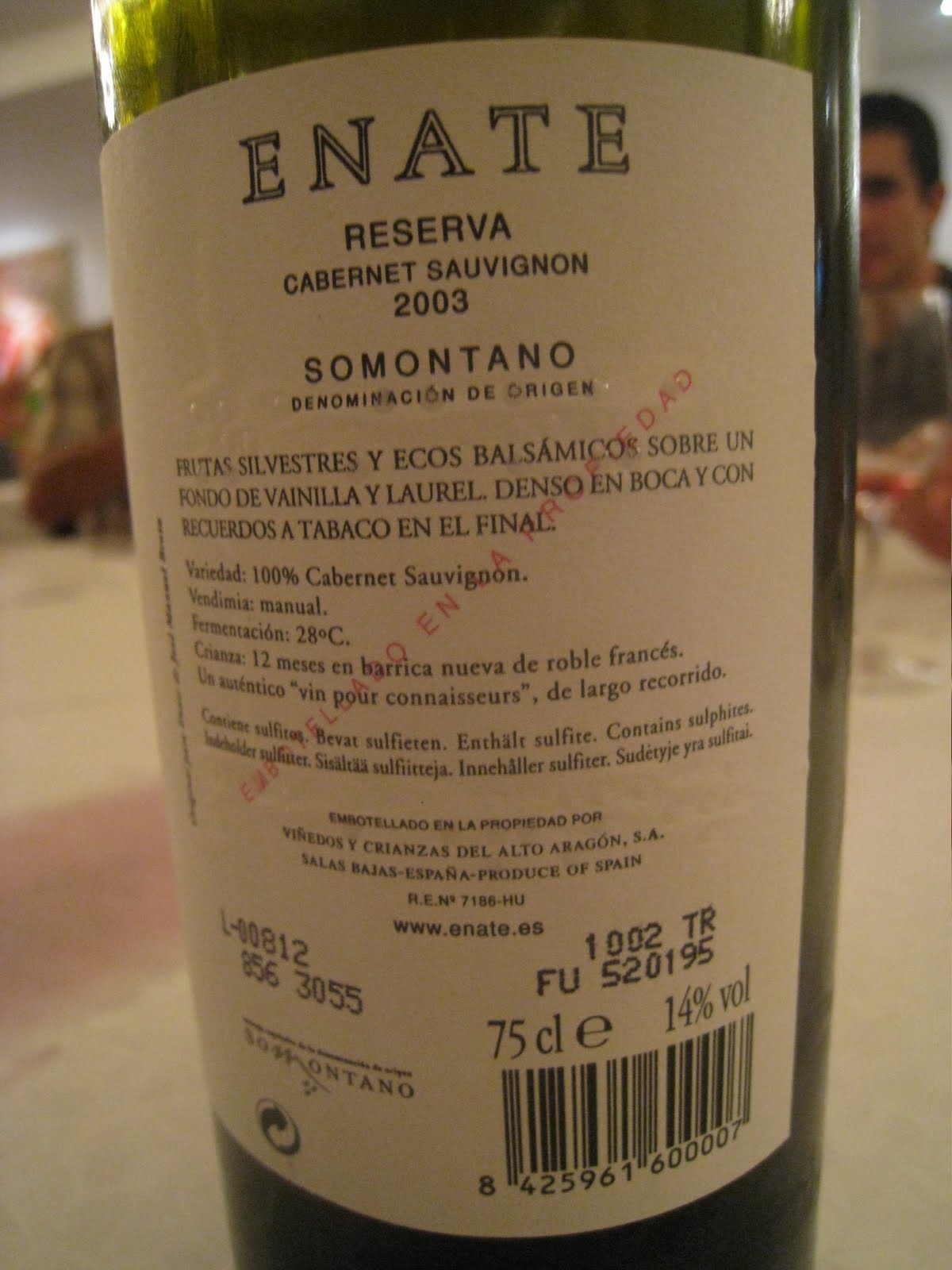 Dalpescatore Enate Reserva Cabernet Sauvignon 2003