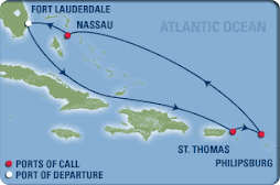 Itinerary - Eastern Caribbean