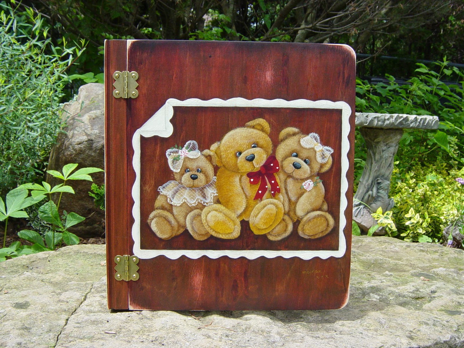 Atelier Bois et Couleurs Un album photo Souvenirs d'Enfance