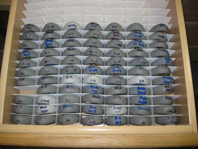 Julie's Crafty Spot Cricut Cartridge Storage