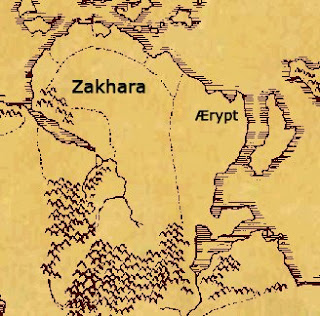 Ærypt and Zakhara.
