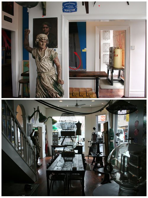 The Design Files Guy Mathews Vintage Industrial Furniture