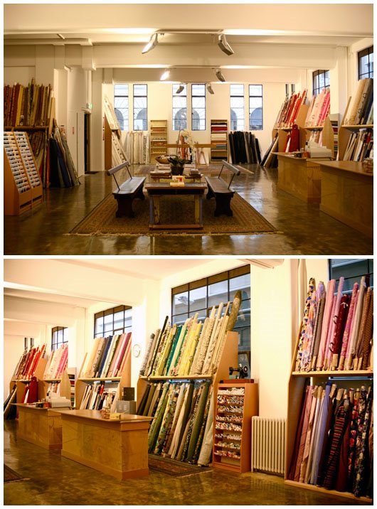 The Design Files Tessuti Fabrics new Melbourne store!