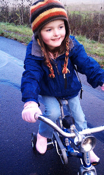 Finn on her Bike