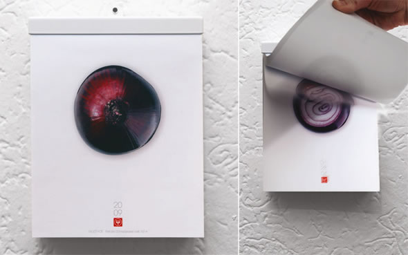 ปฏิทิน onion calendar หรือปฏิทินหัวหอม จาก ไอเดีย.com