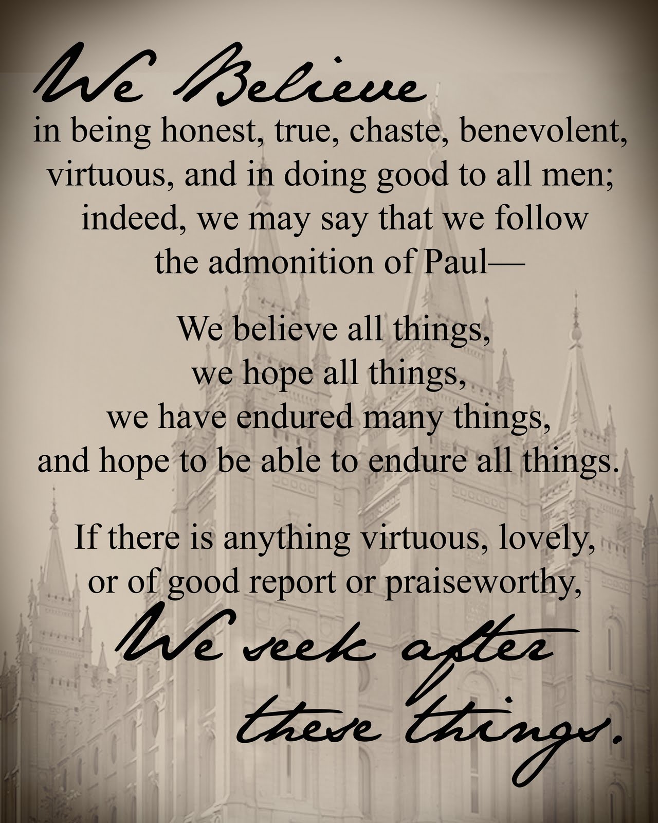 Free Article Of Faith Printables Printable Word Searches