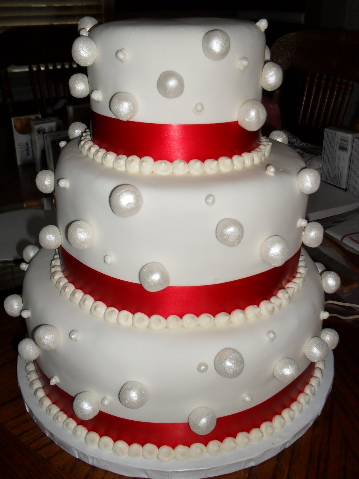 Brandi's Sweets Bubble Wedding Cake