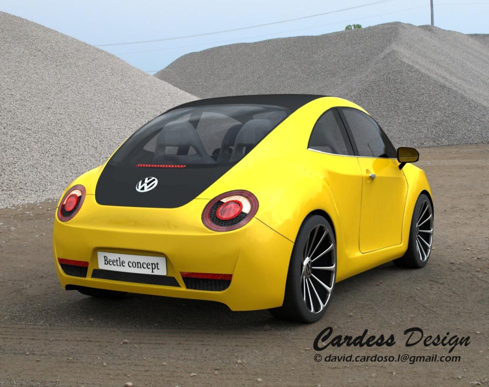 Autos Brasil Design Proposal for Next Generation VW Beetle