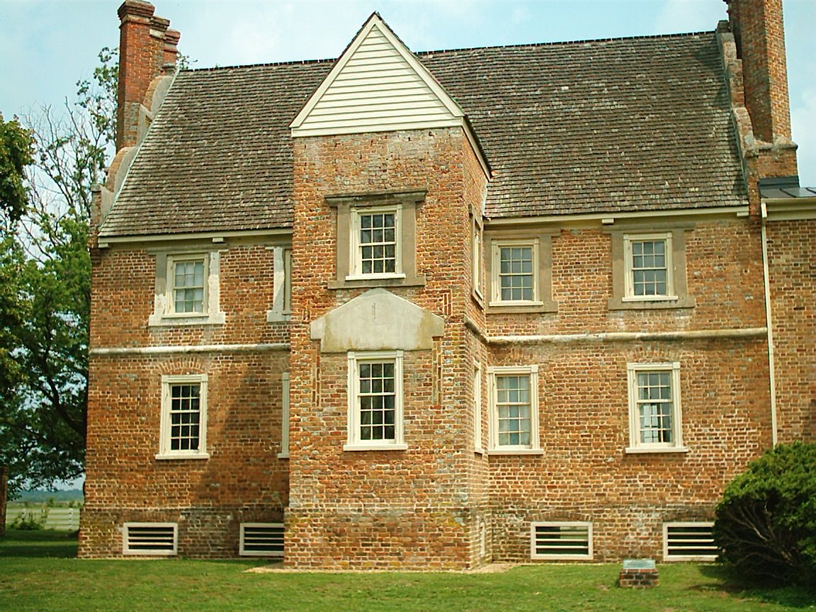 Blue Ridge Mountain Home Bacon's Castle in Surry, VA the only example of Jacobean