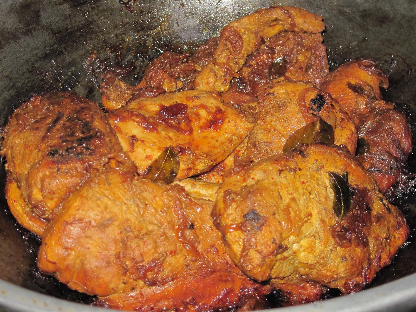 Kerala Syrian Christian Cuisine: Fusion cooking / boneless Chicken in ...