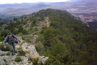 recorrido por el cordal