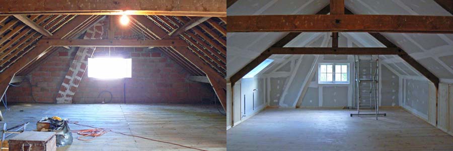 Wcs The Attic Conversion Before And After