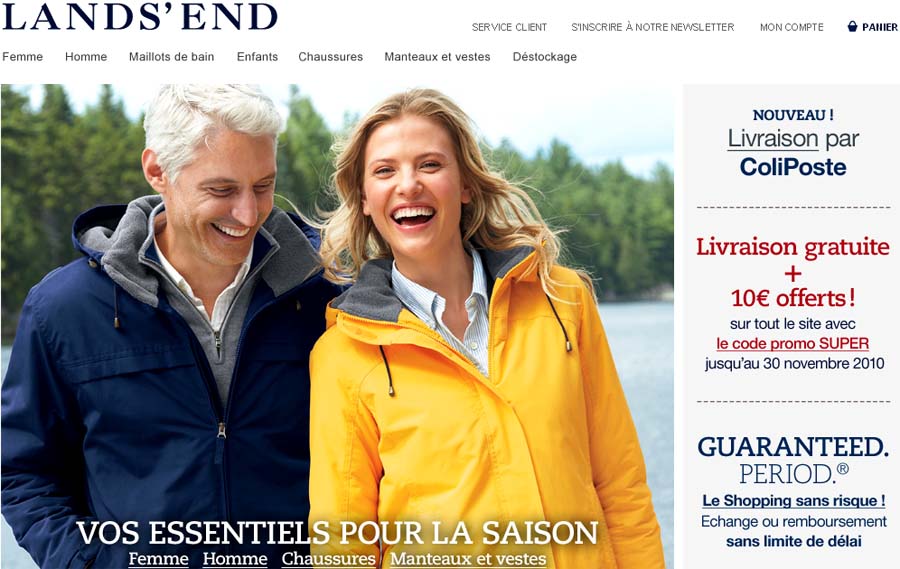 wcs Lands' End comes to France