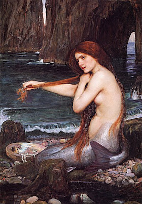 John William Waterhouse - A Mermaid (1901)