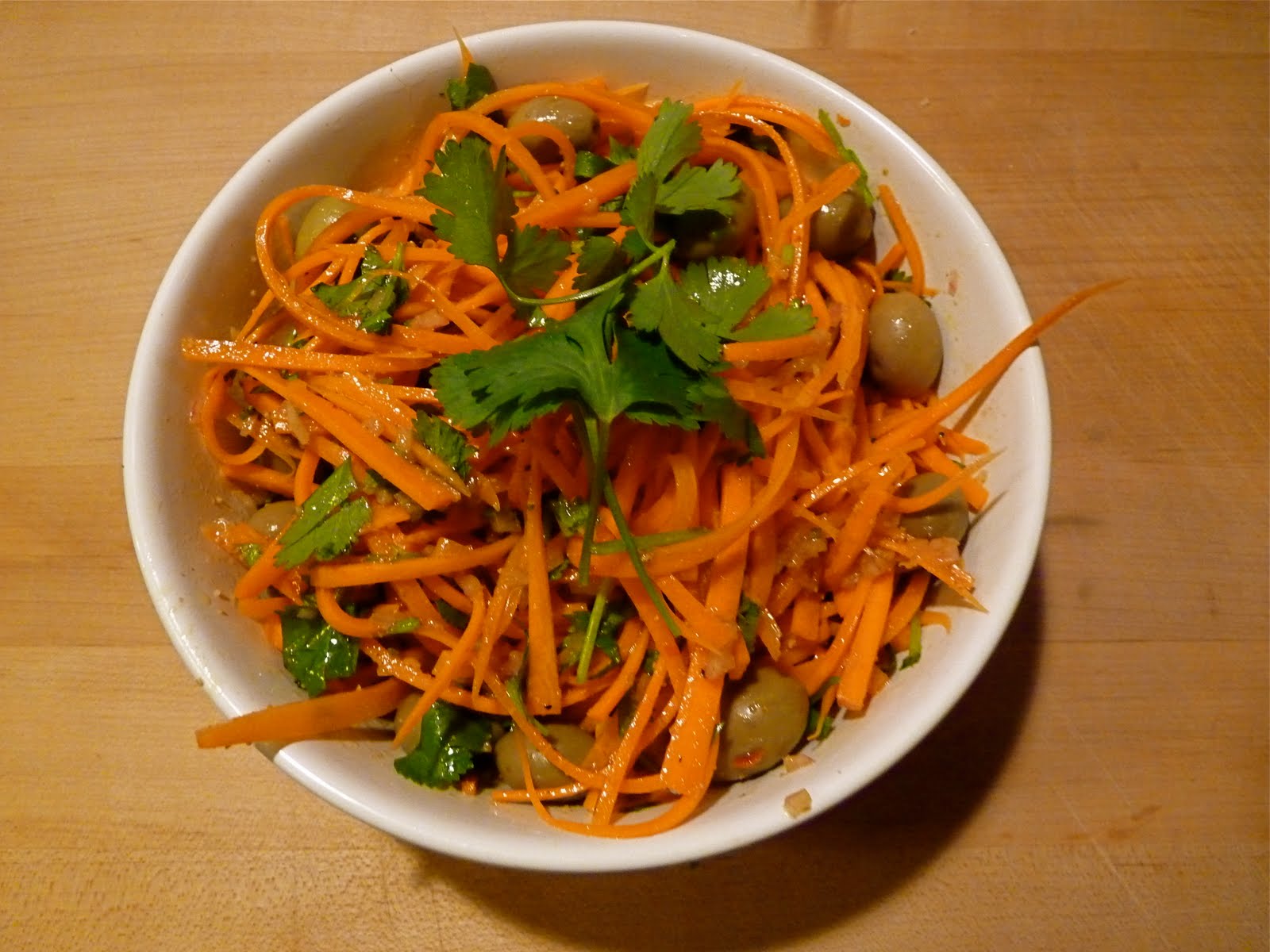 Rocket Lunch Carrot and Coriander Salad