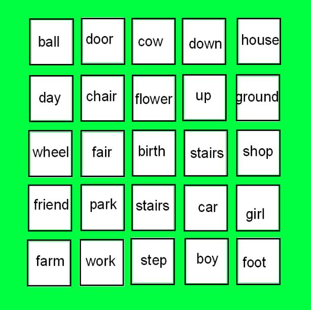 a moon, worn as if it had been a shell: Compound Words