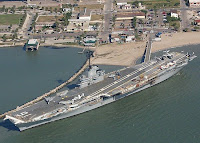USS Lexington WWII aircraft carrier -now WWII Naval Museum