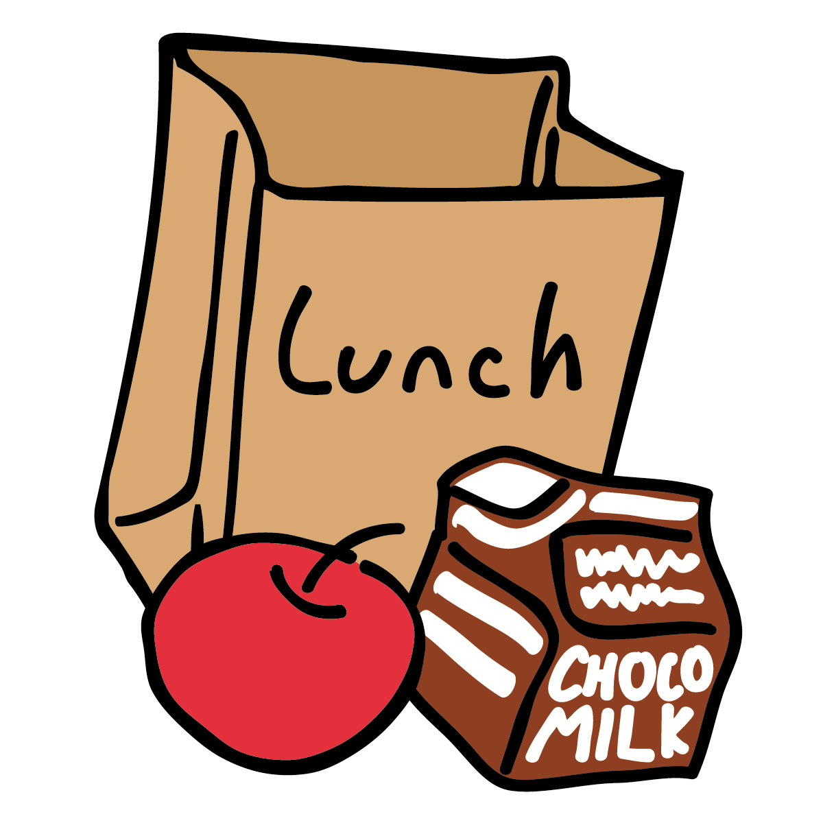 clip art brown bag - photo #16