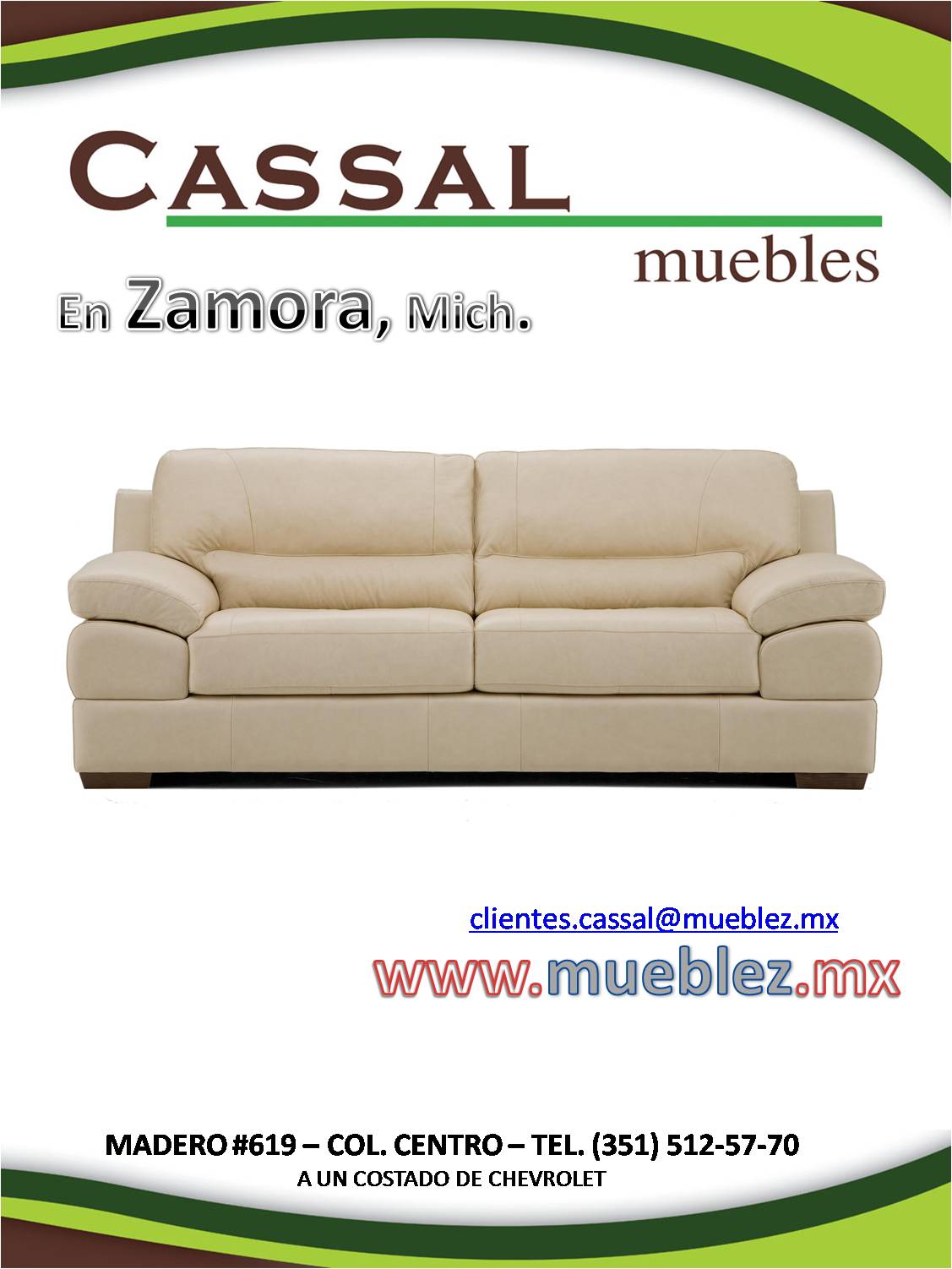 CASSAL mueblez CASSAL muebles en Zamora, Michoacán