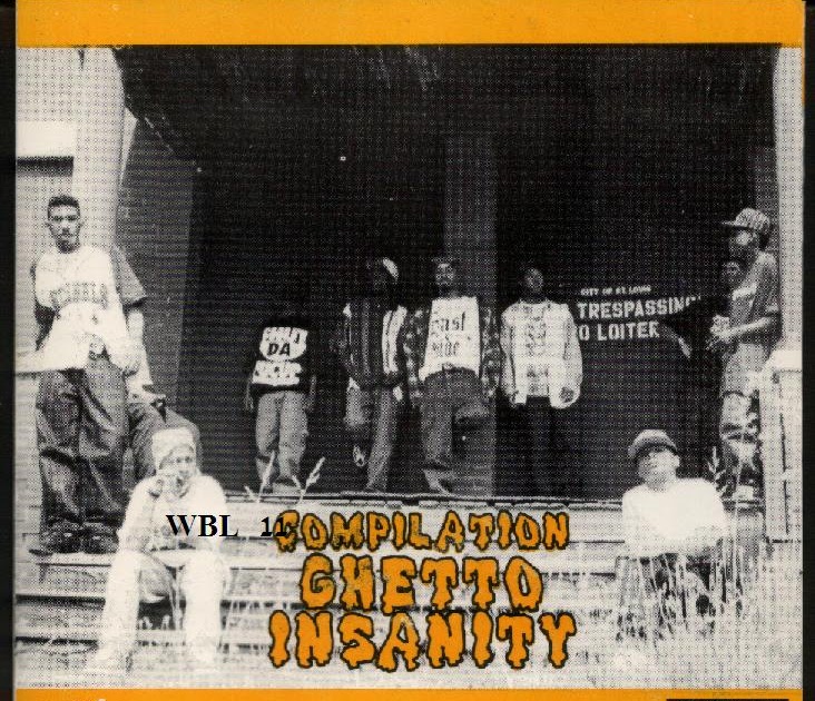 EASTSIDE MILITIA BULLET PROOF RECORDS GHETTO INSANITY COMPILATION (ST