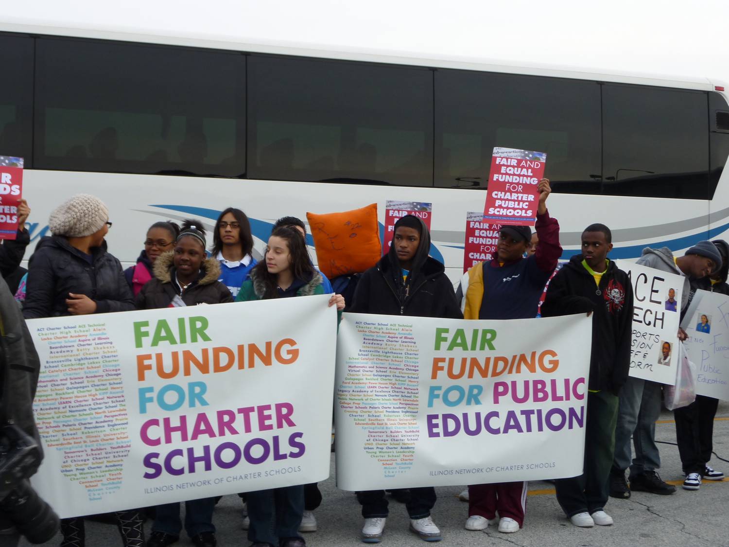 Illinois Network of Charter Schools Blog: Lobby Day 2010 Pics