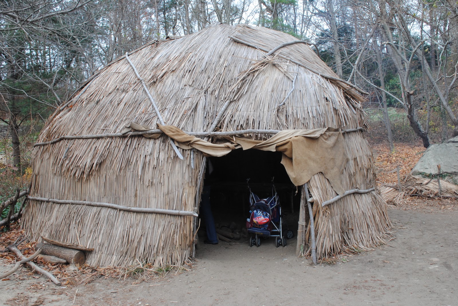 Around Dusty Roads Wampanoag Homesite