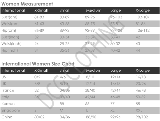 CandyBar Spree: How To Measure / Size Chart