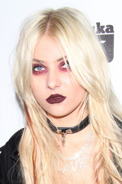 Taylor Momsen with the rest of The Pretty Reckless at the TOKIDOKI and 