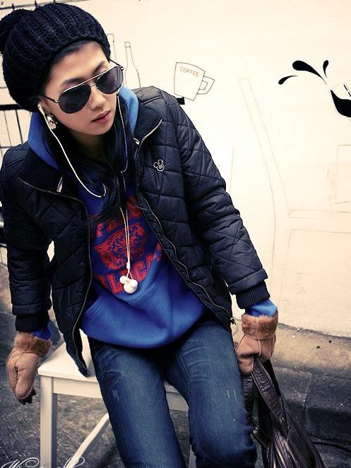 The Owl City: Korea Mickey Tarpaulin Cotton Jacket