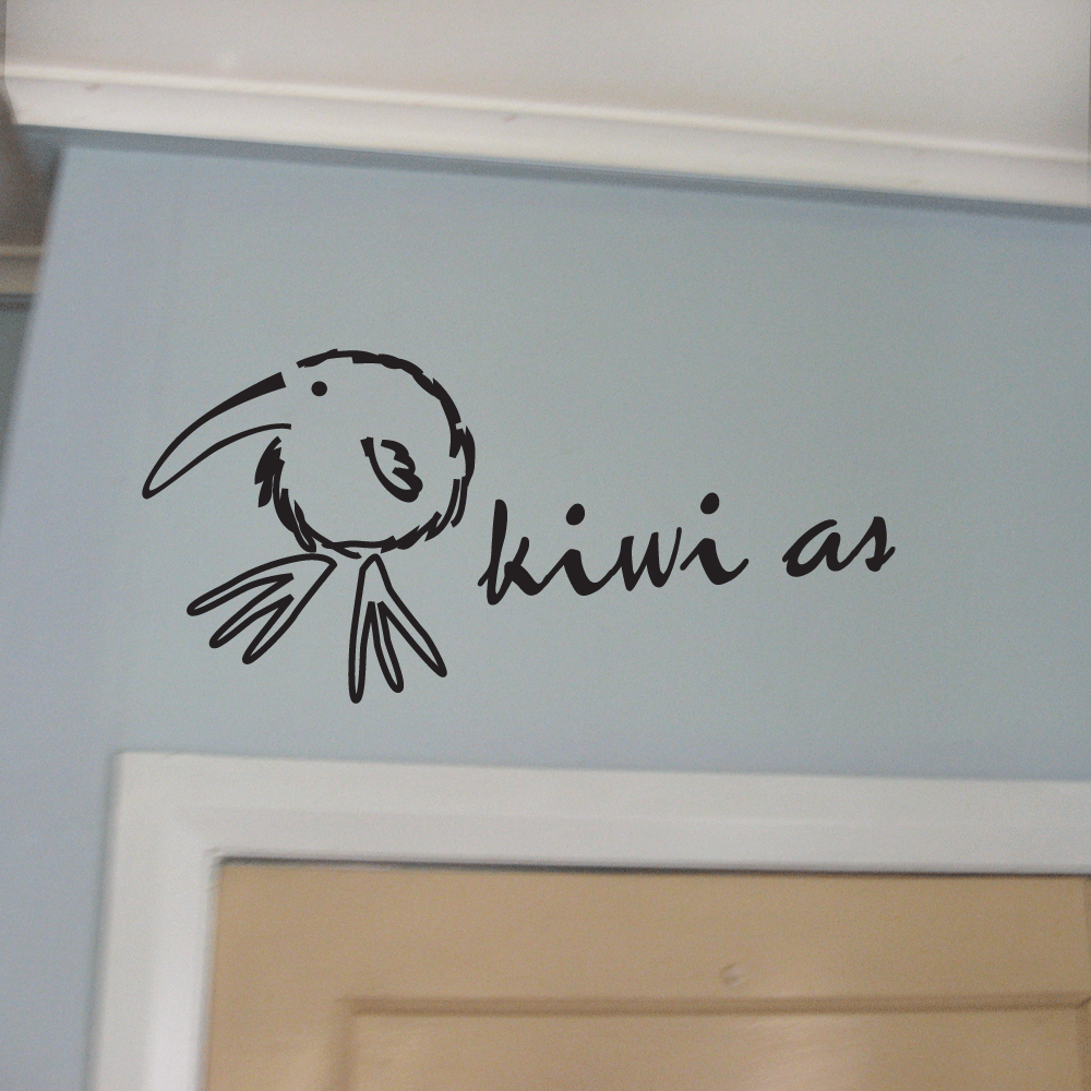 Gems Kiwi As!! New Zealand Wall stickers