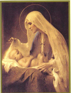 Virgin Mary(Mother Mary) caring baby Jesus in her lap free religious photos of Jesus Christ and Christian bible cliparts(clip arts) download