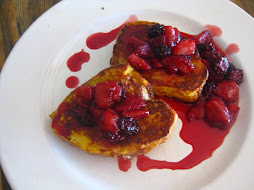 French Toast & Berry Compote