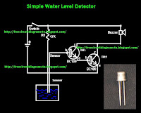FREE CIRCUIT DIAGRAMS 4U: Simple Water Level Detector