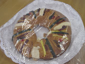 Compartiendo la tradicional Rosca de Reyes