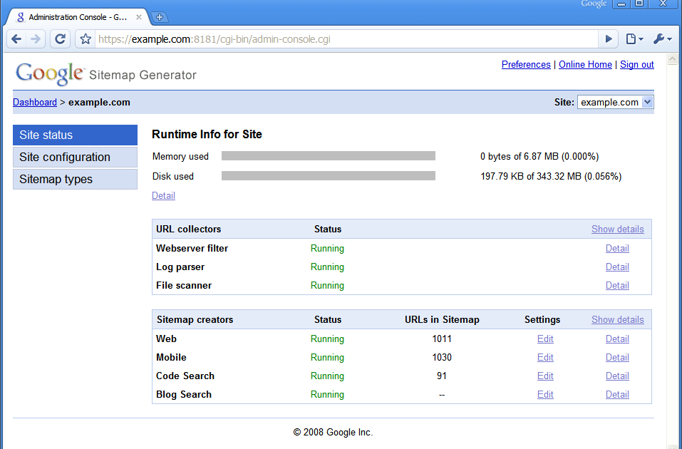 official google webmaster central blog a new google sitemap