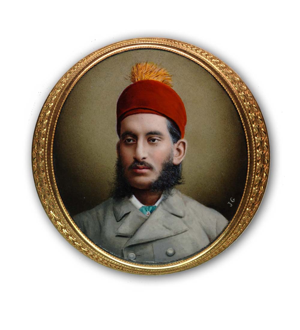 A Private Portrait Miniature Collection John Graff 18361903 (Swiss