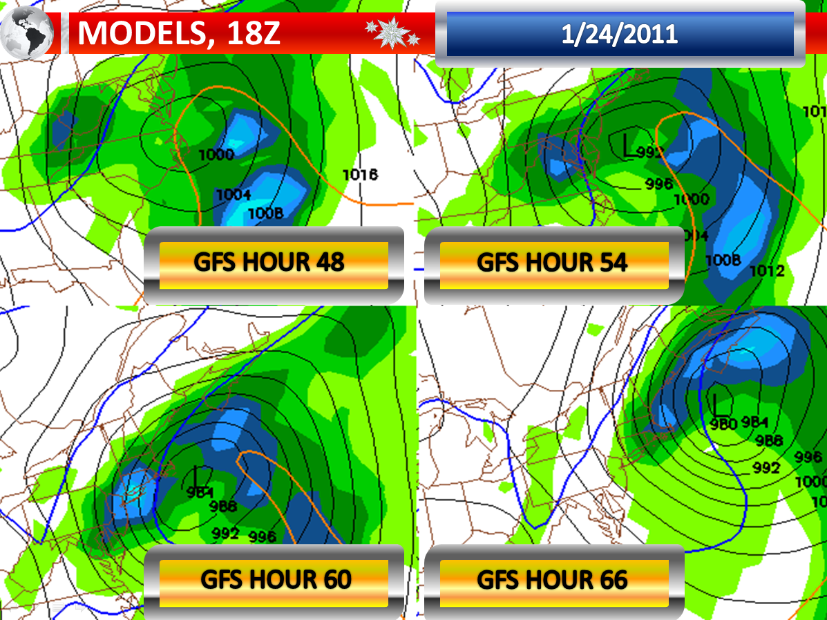 Central And Southern New Jersey Weather 1/24/2011 Extended Forecast