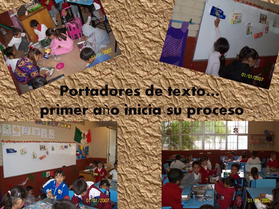 Escuela Cuitláhuac TM: Portadores de texto