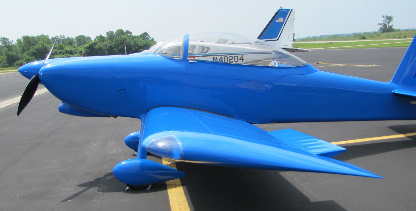 The Aero Experience: Beautiful Blue RV-8 at Waco Fly-In, Creve Coeur ...
