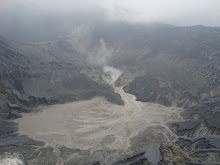 Active crater of Tangkuban Perahu Mt-West Java