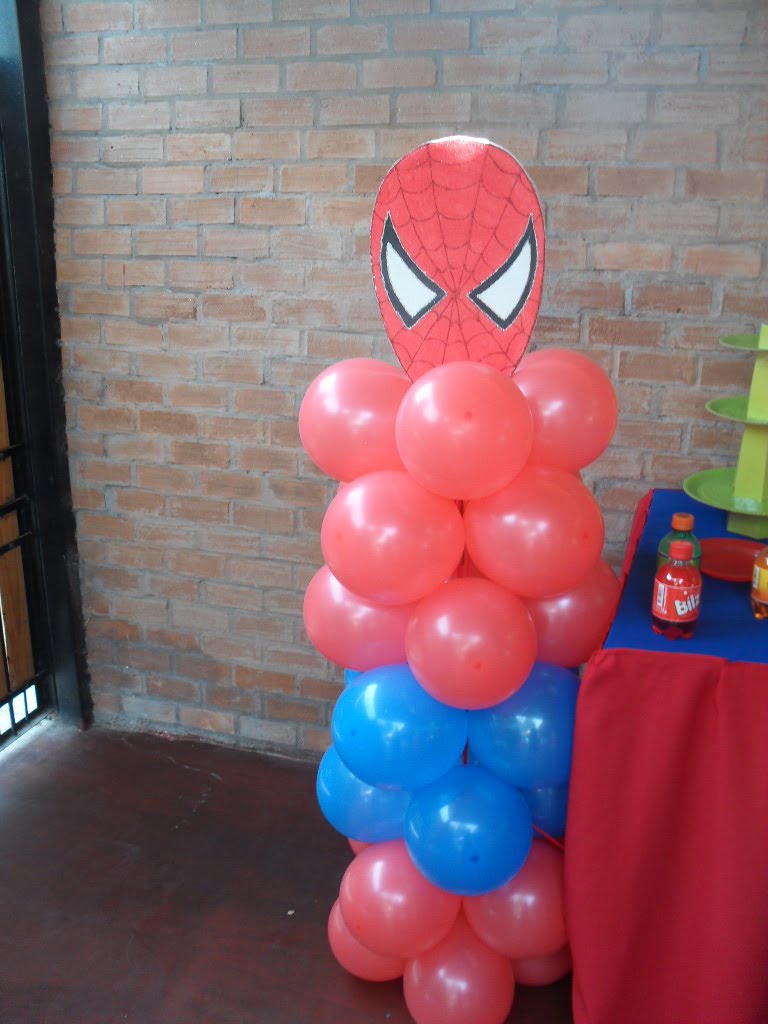 decoracion de cumpleaños: super heroes