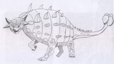 Mis dibujos - Ankilosaurio