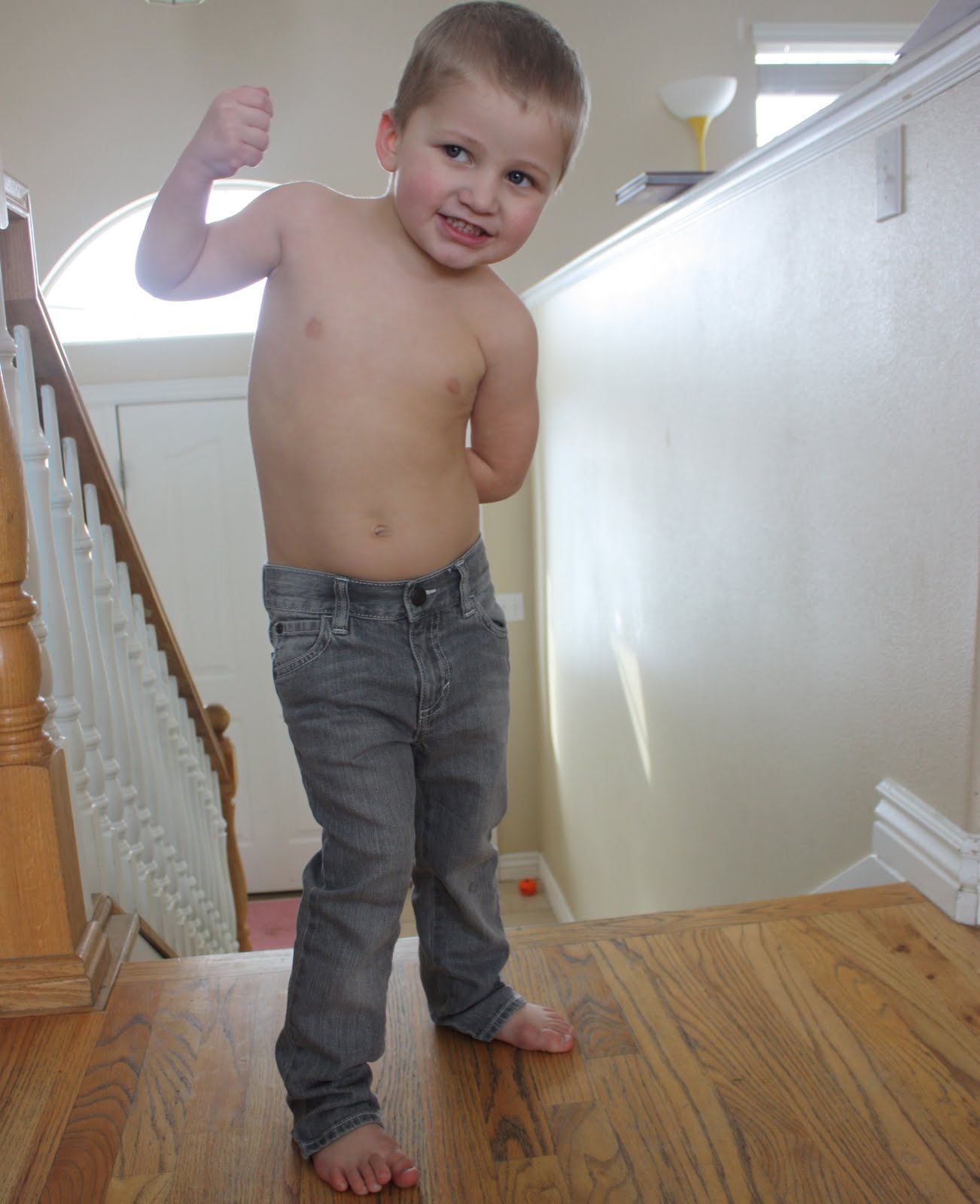 Gnome Sweet Gnome Little boy skinny jeans