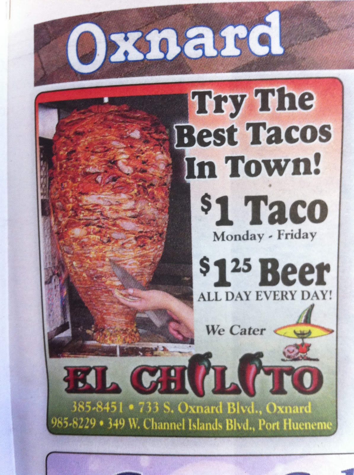 Ventura County Tacos El Chilito 2 Oxnard