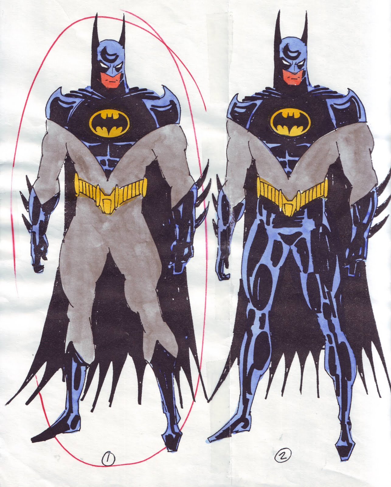 norm breyfogle batman statue
